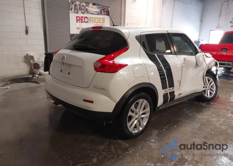 2013 Nissan Juke Sl из США, поврежденный, VIN JN8AF5MV7DT226955